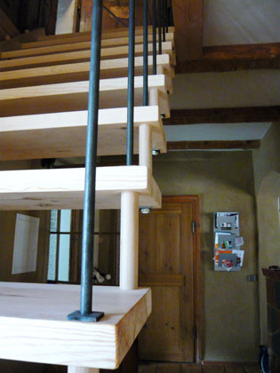 Holz Treppe